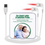  Dụng cụ vật lý trị liệu chiếu xạ kênh tai 650nm cho bệnh viêm tai ù tai Điếc đột ngột 