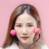  Dụng cụ làm đẹp bằng tay Dụng cụ giảm béo mặt lăn 3D (Đen + Đỏ hồng) 