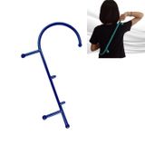  Móc quay lưng Massager Cổ tự cơ Dụng cụ thanh thủ công Hướng dẫn kích hoạt điểm massage (màu xanh đậm) 