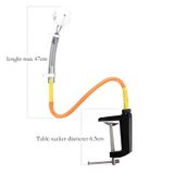  HUIESON HS-P-L22 2 CÁI PVC Máy tập đa năng có thể thay đổi bảng kẹp bóng bàn Bộ máy tập phục vụ 