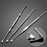  3 PCS Dụng cụ chăm sóc làm sạch tai bằng thép không gỉ, giao hàng ngẫu nhiên 