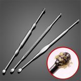  3 PCS Dụng cụ chăm sóc làm sạch tai bằng thép không gỉ, giao hàng ngẫu nhiên 