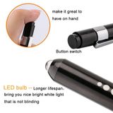  5 CÁI Mini Pocket Penlight Đèn pin Đèn pin LED Đèn pin kiểm tra miệng Chăm sóc tai (Bạc) 