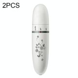  Dụng cụ chăm sóc sắc đẹp mắt 2 PCS Mini Electric Portable Massager (Trắng) 