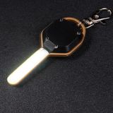  2 PCS Mini Pocket Keychain Ánh sáng LED Ánh sáng trắng Chìa khóa Đèn pin ngoài trời 