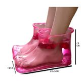  Không có từ tính Di động Gia dụng Nhựa Ống cao Giày bong bóng Bong bóng, Kích thước: Chiều cao 18CM 45 Yards (Xanh lam) 