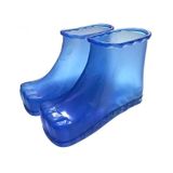  Không có từ tính Di động Gia dụng Nhựa Ống cao Giày bong bóng Bong bóng, Kích thước: Chiều cao 16,5CM 42 Yards (Xanh lam) 