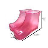  Không có từ tính Di động Gia dụng Nhựa Ống cao Giày bong bóng Bong bóng, Kích thước: Chiều cao 16,5CM 42 Yards (Xanh lam) 