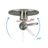  Quả lê Hình dạng Quả bóng Tốc độ Bóng Vòng quay đặc biệt Kim loại Khóa đa năng Móc Khóa Vật dụng Quyền anh Phụ kiện 