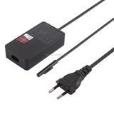  44W 15V 2.58A AC Adapter Power Supply for Microsoft Surface Pro 5 1796 / 1769, EU Plug 