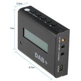  Bộ thu sóng vô tuyến FM cho xe ô tô Aturos BLH-616 DAB có màn hình LCD với điều khiển từ xa (Đen) 