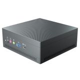  MN22 Barebone Mini PC, AMD Athlon Gold 3150U CPU, Không RAM+Ổ cứng, Hỗ trợ 3 màn hình xuất (Xám bạc) 