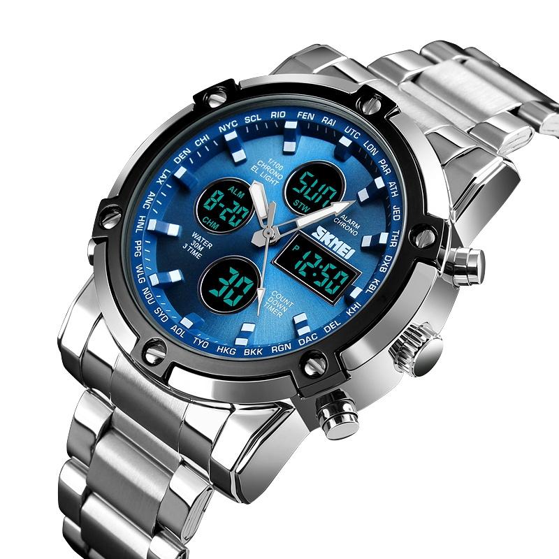 Reloj Joefox 2308G: Elegancia y Funcionalidad en tu Muñeca - 2308G RELOJ JOEFOX ANA-DIG METALICO