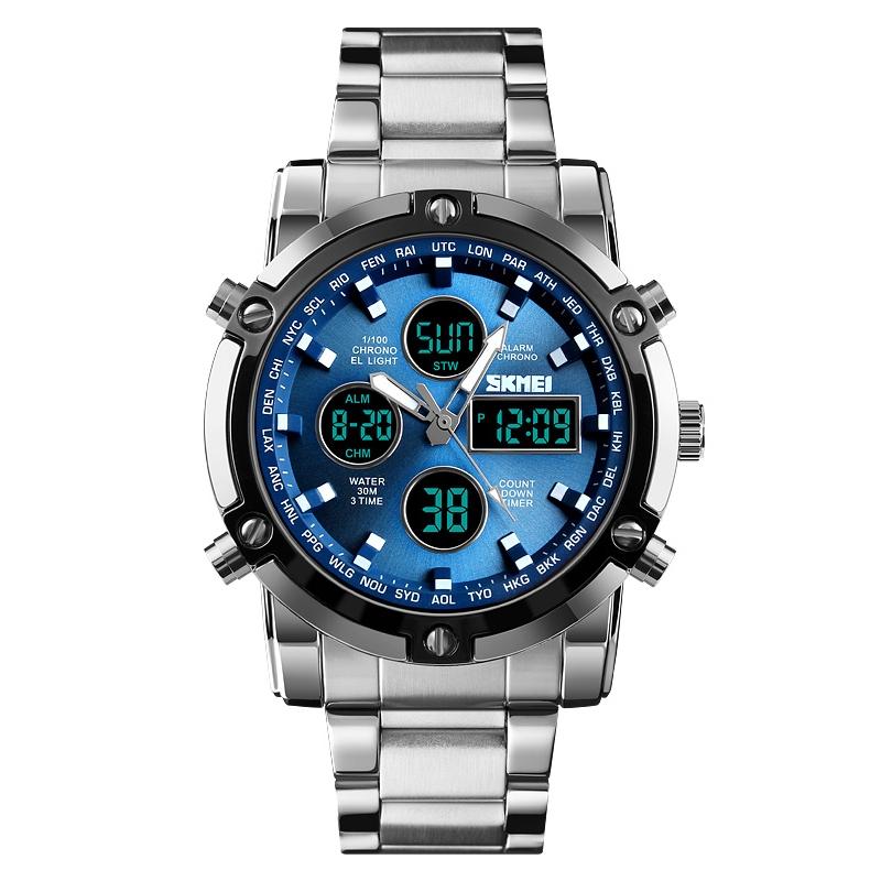 Reloj Joefox 2308G: Elegancia y Funcionalidad en tu Muñeca - 2308G RELOJ JOEFOX ANA-DIG METALICO