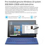  Máy tính bảng PiPO W11 2 trong 1, 11,6 inch, 8GB + 128GB + SSD 256GB, Windows 10, Intel Gemini Lake N4100 Quad Core Lên đến 2,4 GHz, với Bàn phím & Bút cảm ứng, Hỗ trợ Wi-Fi băng tần kép & Bluetooth & Thẻ Micro SD 