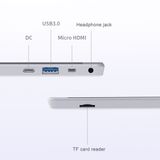 Máy tính bảng Jumper Ezpad i7, 12 inch, 8GB + 512GB, Windows 10 Intel Kaby Lake I7-7Y75 Dual Core 1.3GHz-1.61GHz, hỗ trợ Thẻ TF & Bluetooth & Wifi & Micro HDMI, không bao gồm bút stylus & bàn phím (Đen + Bạc) 