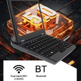  Máy tính xách tay bỏ túi 7-X133 7 inch, 12GB+512GB, Windows 10 Intel Celeron J4105 Quad Core lên đến 2.3GHz, Hỗ trợ WiFi Băng tần kép & Thẻ BT & TF 