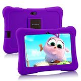  PRITOM K7 Trẻ em Tablet PC, 7,0 inch, 1GB+16GB, Android 10 Allwinner A50 Quad Core CPU, hỗ trợ 2.4G WiFi / Bluetooth / Camera kép, phiên bản toàn cầu với Google Play (Purple) 