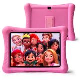  Qunyico Y10 Kids Tablet PC, 10,1 inch, 2GB+32GB, Android 10 Allwinner A100 Quad Core CPU, hỗ trợ 2.4G WiFi / Bluetooth, phiên bản toàn cầu với Google Play, US Plug (Pink) 