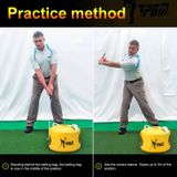  PGM Multi-Function Golf Power Impact Tập luyện chống thấm nước Tập luyện Smash Hit Strike Túi tập huấn luyện viên, Kích thước: 26 x 44cm 