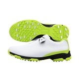  PGM Golf Giày thể thao khóa xoay thoáng khí Giày thể thao ngoài trời cho nam (Màu: Trắng xanh Size: 43) 