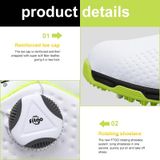  PGM Golf Giày thể thao khóa xoay thoáng khí Giày thể thao ngoài trời cho nam (Màu: Trắng xanh Size: 43) 
