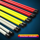  PGM 2 PCS Golf Alignment Sticks Que thực hành hỗ trợ đào tạo bằng sợi thủy tinh để hướng bóng chính xác (Màu: Đỏ Kích thước: Không có gói) 