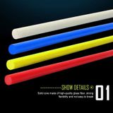  PGM 2 PCS Golf Alignment Sticks Que thực hành hỗ trợ đào tạo bằng sợi thủy tinh để hướng bóng chính xác (Màu: Đỏ Kích thước: Không có gói) 