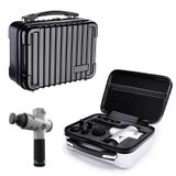  Túi lưu trữ Vali Vỏ cứng Vỏ bảo vệ Hộp đựng chống va đập cho Hyperice Hypervolt (Đen) 