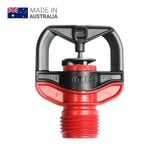 Béc tưới phun mưa Rotor Rain Plus - Đỏ (có đầu lệch hướng)