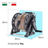 Bộ cuộn ống tưới cây 15 mét Aquapony Kit Claber 8884 - Ý