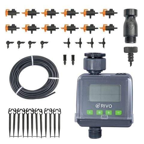 Bộ tưới nhỏ giọt tự động cho ban công hiệu quả và tiết kiệm KIT12GF-RVT03