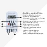 Bộ hẹn giờ tưới cây dùng Van điện từ 220V