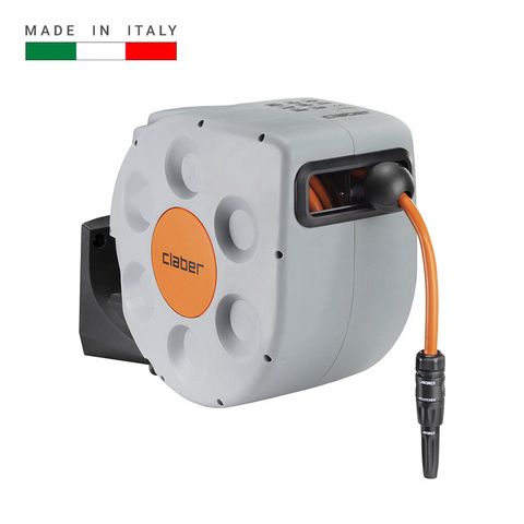 Cuộn ống tưới cây thu dây tự động 10-20-30 mét Claber 8696 - Ý