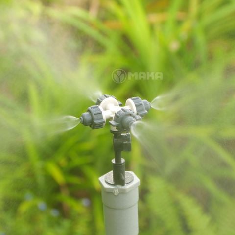 Đầu tưới phun sương xòe 4 cửa