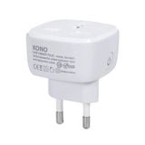 Bộ tưới cây WiFi dùng Van điện từ 24V Hẹn giờ và Điều khiển từ xa