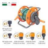 Bộ cuộn ống nước tưới cây 15 mét KIT GF5838 - Ý