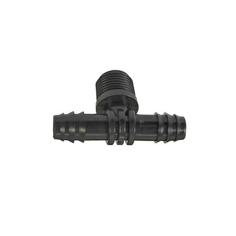 Tê nối ren ngoài 21mm ra hai đầu ống 16mm