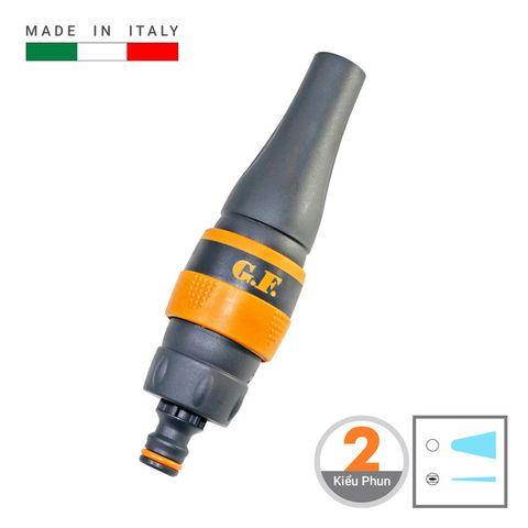 Vòi tưới cầm tay 2 chế độ phun GF3404 - Ý