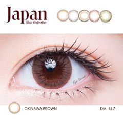 Kính áp tròng dùng 1 ngày màu OKINAWA BROWN