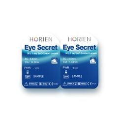 (Hàng mẫu) Kính áp tròng dùng 1 ngày Eye Secret