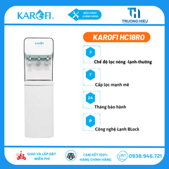 MÁY NÓNG LẠNH 3 VÒI KAROFI HC18-RO