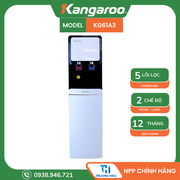 Máy lọc nước Nóng - Lạnh Kangaroo KG61A3