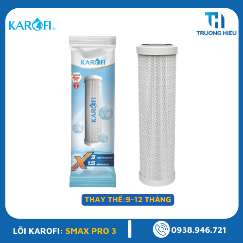 Bộ Lõi Lọc Thô 123 Karofi SMAX PRO