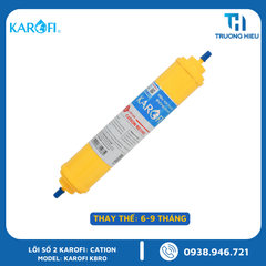 LÕI LỌC NƯỚC KAROFI SỐ 2: CATION CẮM NHANH