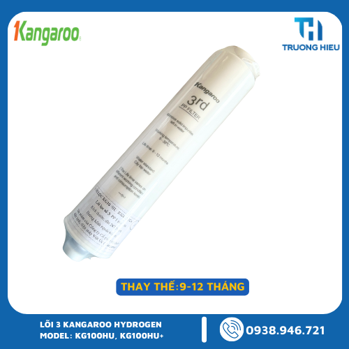 Lõi Lọc Số 3 Kangaroo Mã KG100HU - KG100HU+, KG100MED, KG100EED