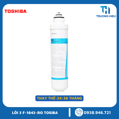 Lõi lọc nước Toshiba số 3 F-1643-RO