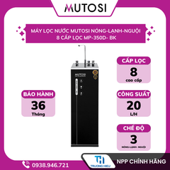 Máy lọc nước Mutosi Nóng-Lạnh-Nguội 8 cấp lọc MP-350D-BK