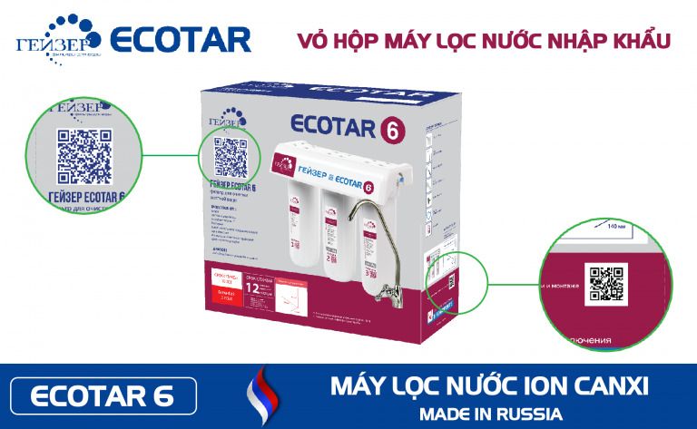 Máy Lọc Nước Geyser Ecotar 6