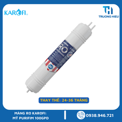 Lõi Karofi số 4 - Màng RO 100GDP Mỹ